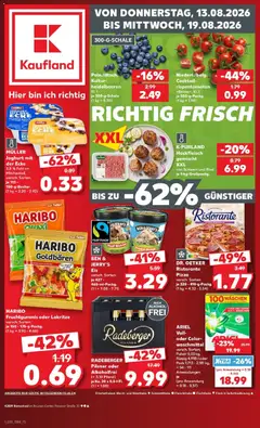 Vorschau von dem Prospekt des Geschäftes Kaufland, gültig ab dem 13.08.2026
