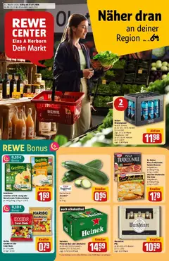 Vorschau von dem Prospekt des Geschäftes Rewe, gültig ab dem 27.07.2026