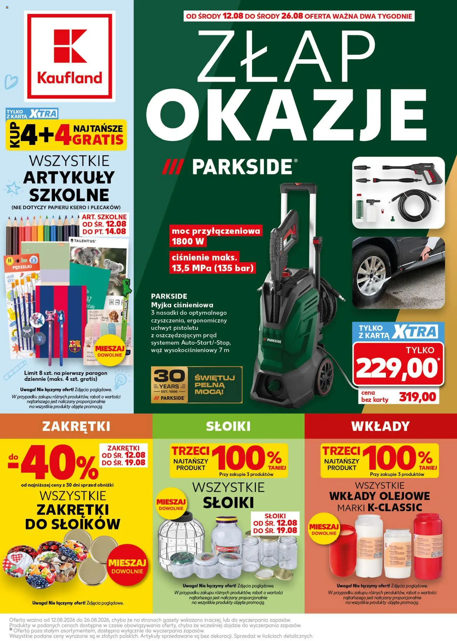 Pogląd gazetki "Kaufland gazetka - Złap Okazje" ze sklepu Kaufland ważnej od 12.08.2026