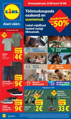Lidl kliendilehe eelvaade alates 08.06.2026