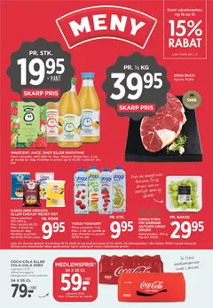 Eksempel på tilbudsavis Meny - Tibudsavis uge 43 fra butik Meny gyldig fra 16/10/2026