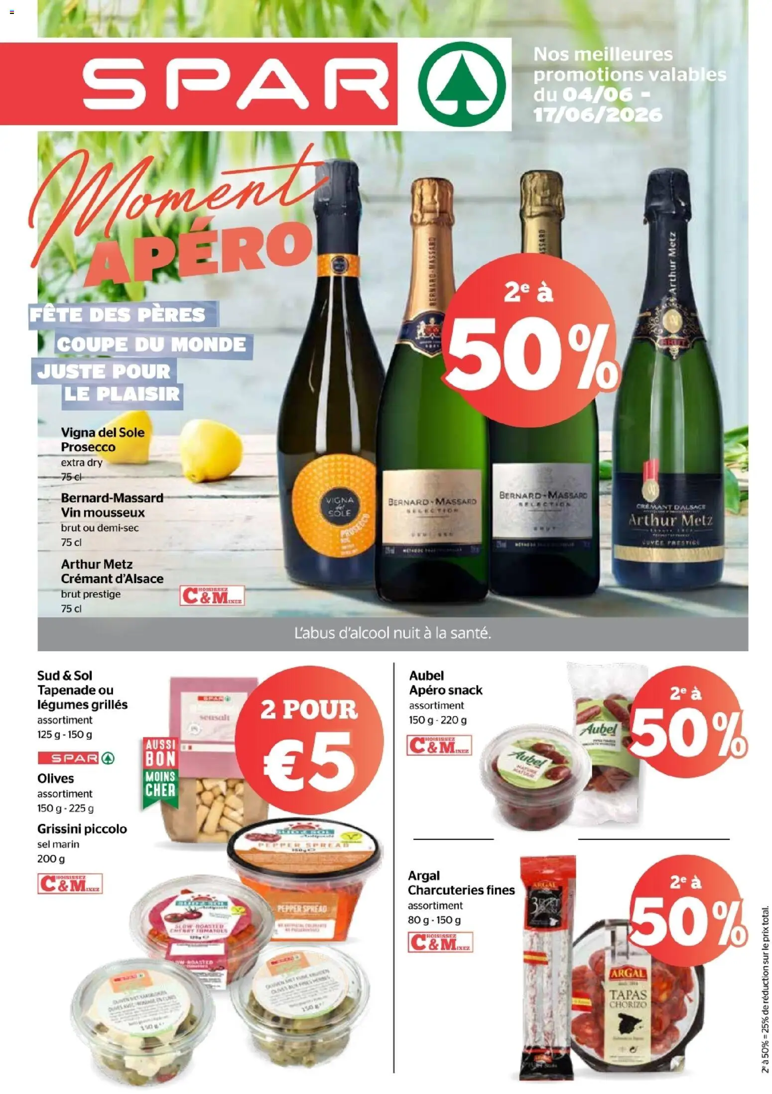 Voorbeeld van Spar Publicité van winkel Spar geldig vanaf 04/06/2026