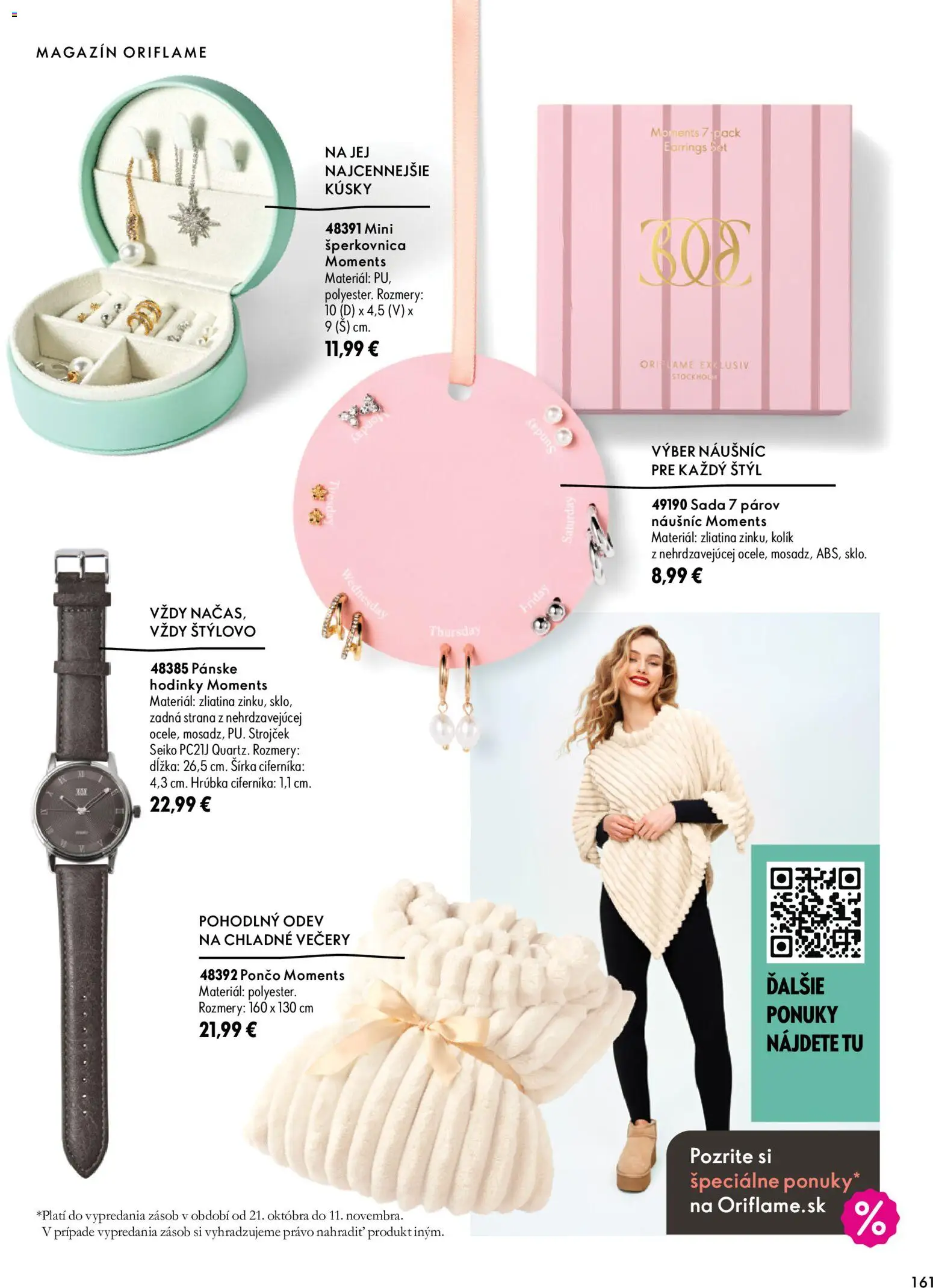 Náhľad Oriflame letáku platného od 30.09.2026 - Hodinky, Pánske hodinky, Strojček