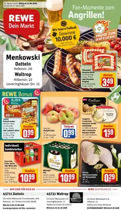 Vorschau von dem Prospekt des Geschäftes Rewe, gültig ab dem 21.06.2026
