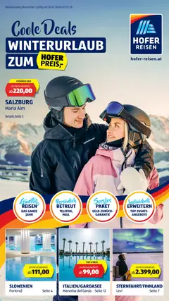 Vorschau der Angebote: Hofer Hofer WINTERURLAUB gültig ab 28.10.2026