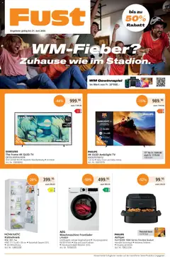 Vorschau des Merkblatts Fust aktionen vom Shop Fust gültig von 26.05.2026 bis 21.06.2026