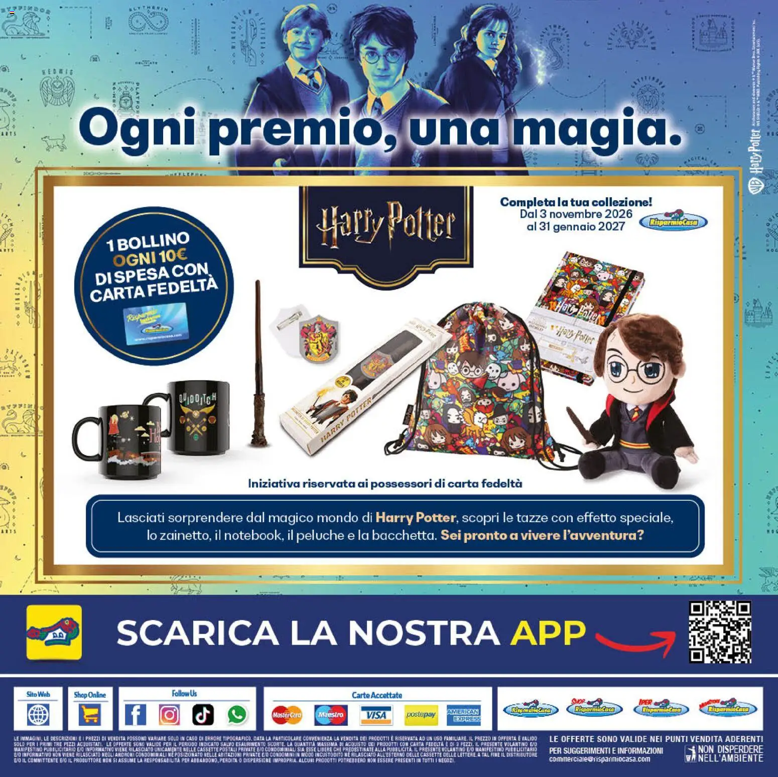 Anteprima dell'opuscolo RisparmioCasa volantino dal negozio RisparmioCasa valido da 24/10/2026