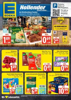 Vorschau von dem Prospekt des Geschäftes Edeka, gültig ab dem 03.08.2026