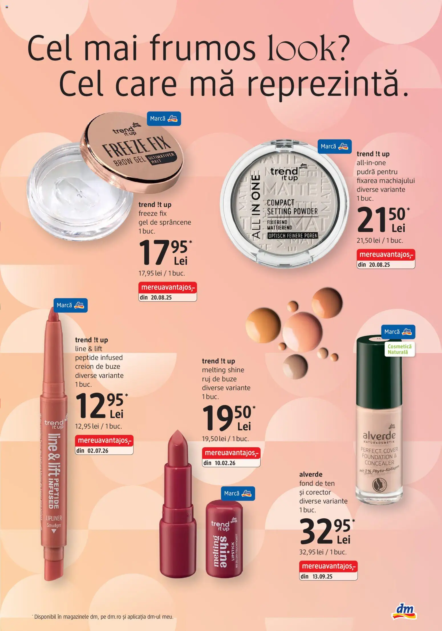 Previzualizarea de cataloage: DM drogeriemarkt DM drogeriemarkt Catalog valabil de la 01.10.2026