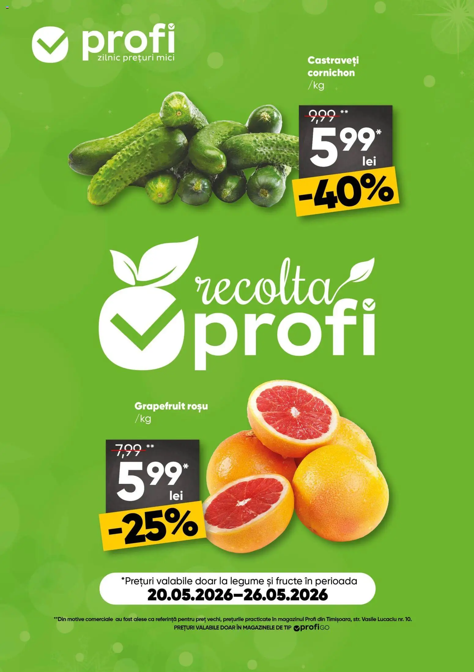 Previzualizarea de cataloage: Profi Profi Catalog Fresh Go valabil de la 20.05.2026