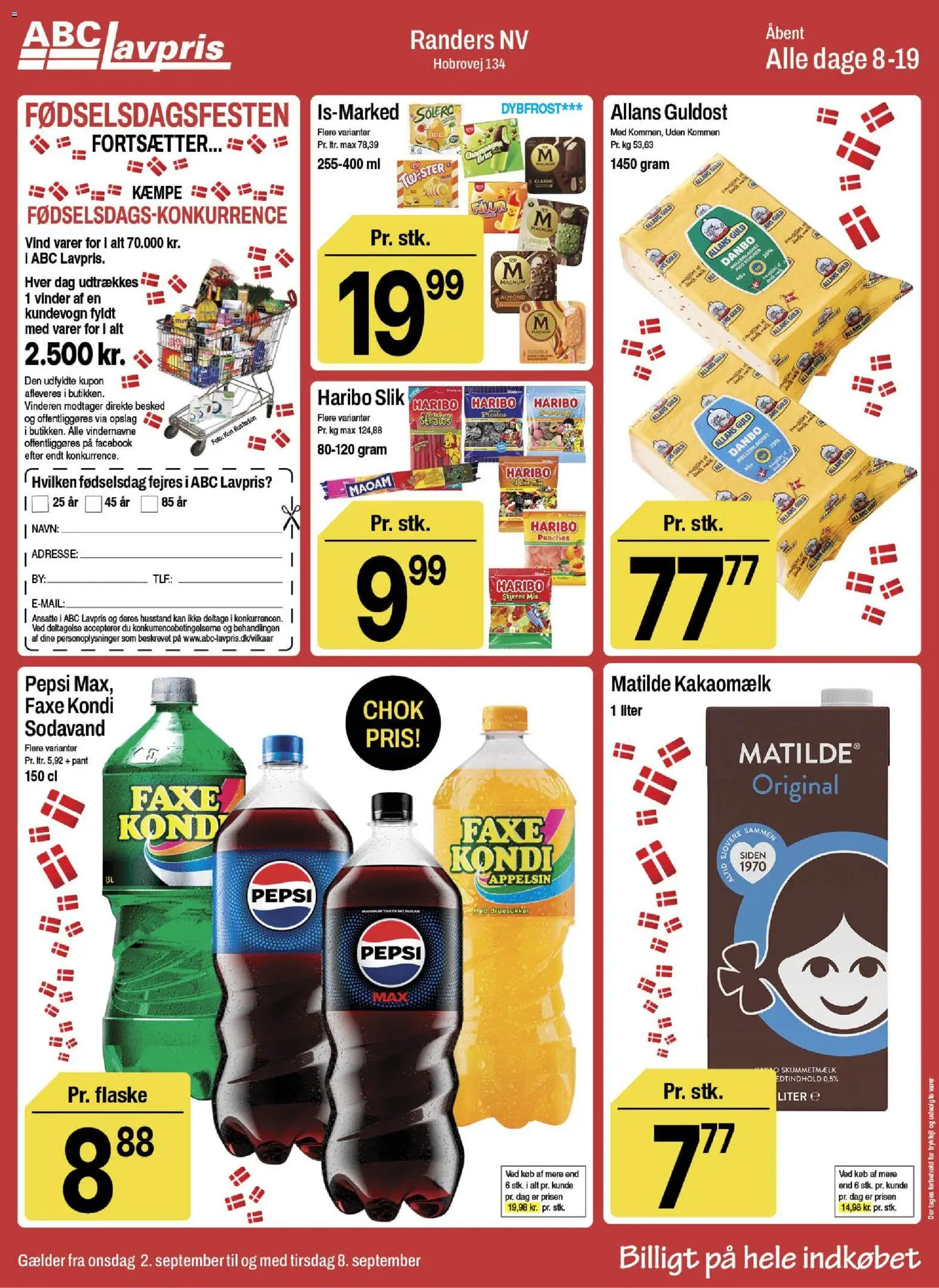 Eksempel på tilbudsavis Abc Lavpris - Tilbudsavis fra butik Abc Lavpris gyldig fra 02/09/2026