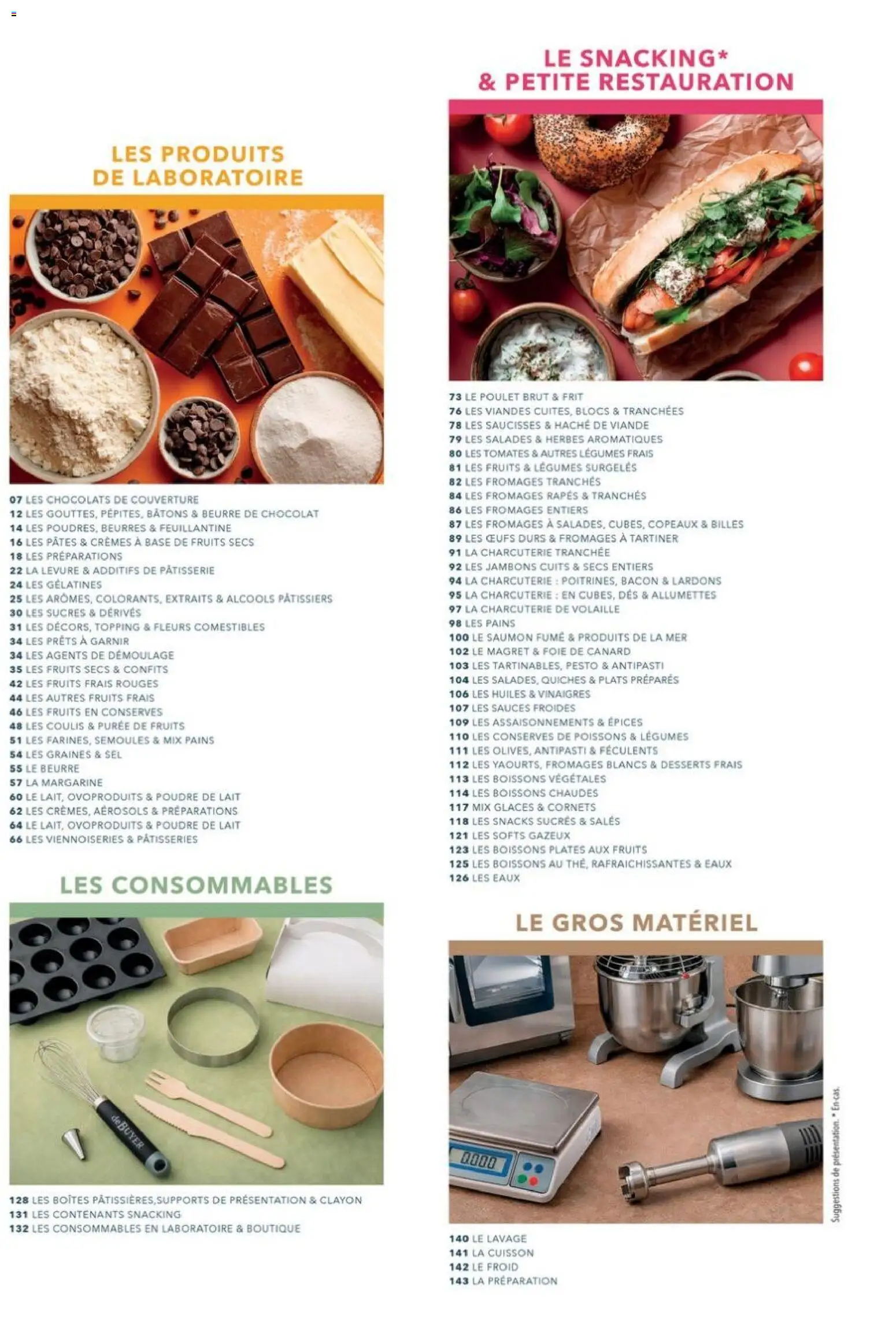 Prévisualisation de Boulangers Pâtissiers du magasin METRO formulaire valide 30/04/2026 - Poulet, Lait, Foie, Glaces, Épices, Herbes aromatiques, Plats préparés, Conserves