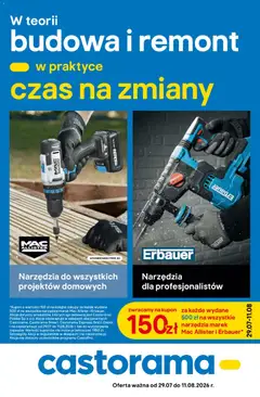 Pogląd gazetki "Castorama gazetka" ze sklepu Castorama ważnej od 29.07.2026