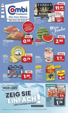 Vorschau von dem Prospekt des Geschäftes Combi, gültig ab dem 15.06.2026