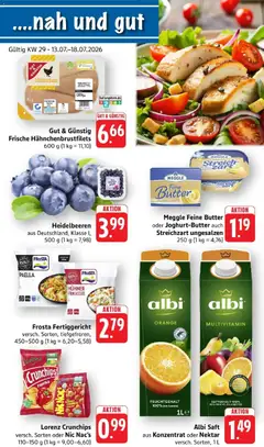Vorschau von dem Prospekt des Geschäftes nah & gut, gültig ab dem 13.07.2026