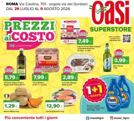 Anteprima dell'opuscolo Oasi volantino Roma dal negozio Oasi valido da 29/07/2026
