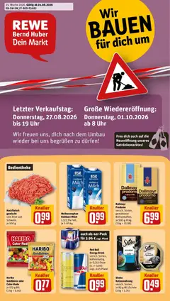 Vorschau von dem Prospekt des Geschäftes Rewe, gültig ab dem 24.08.2026