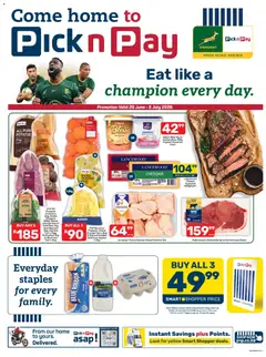 Preview of Pick n Pay flyer valid from 29/06/2026