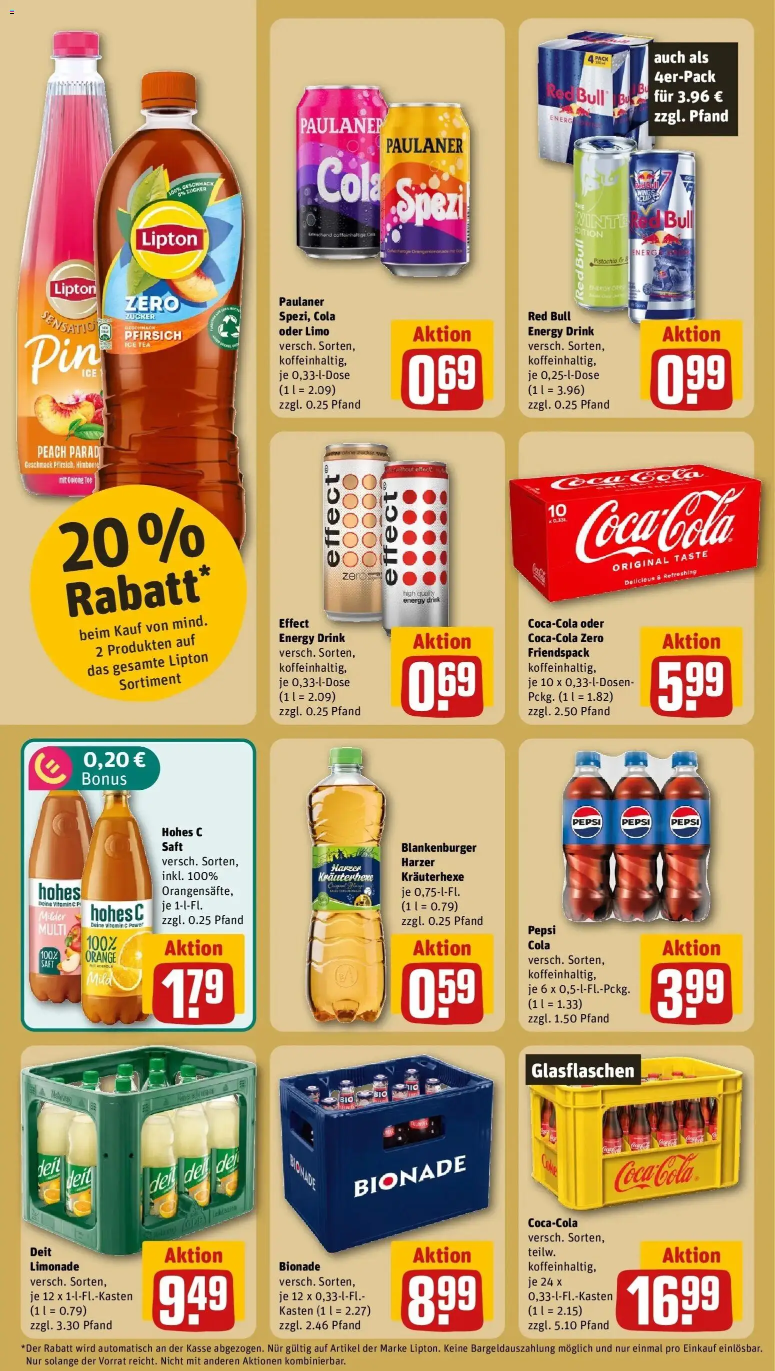 Vorschau von dem Prospekt des Geschäftes Rewe, gültig ab dem 19.10.2026