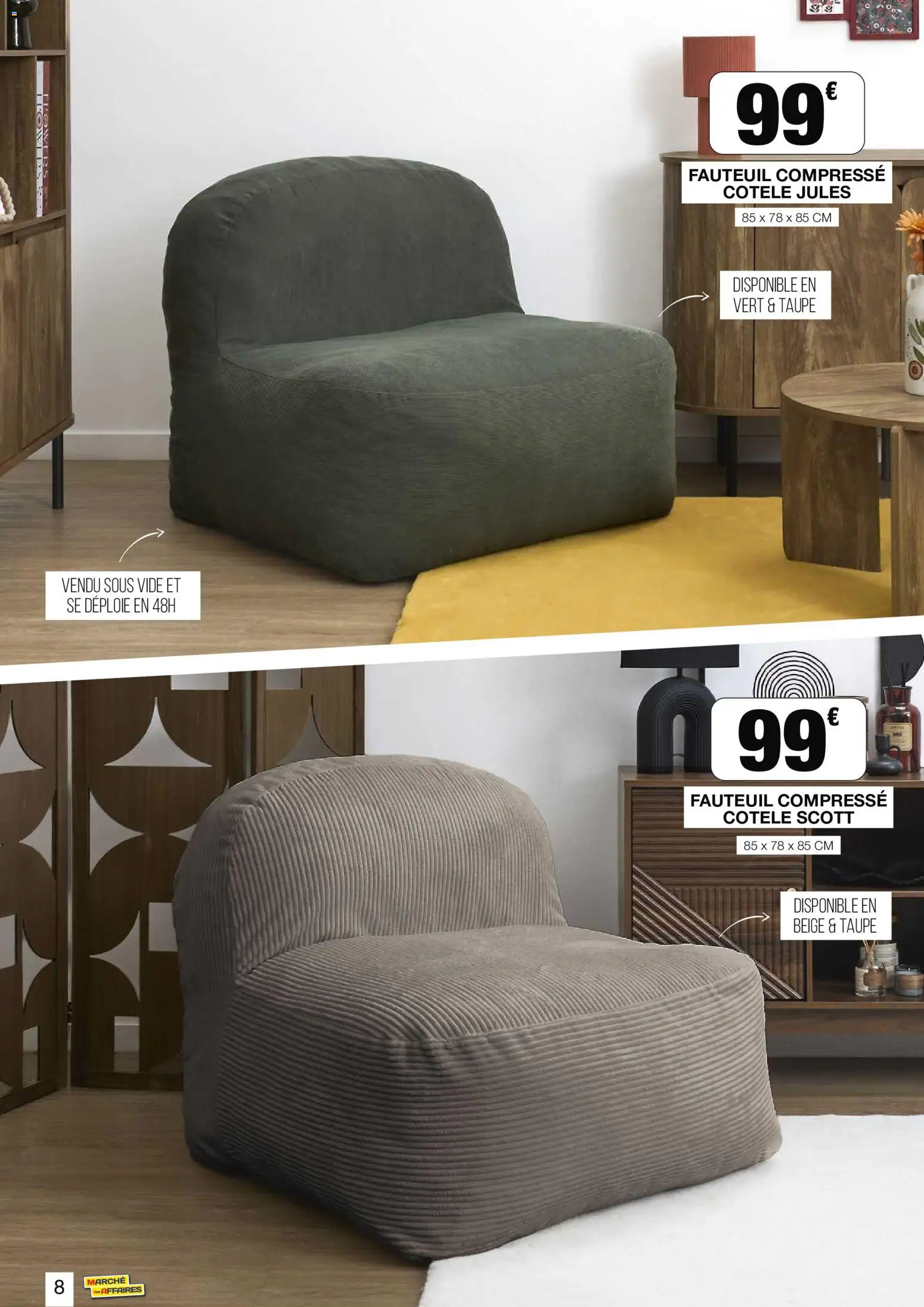 Prévisualisation de Marché aux Affaires catalogue du magasin Marché aux Affaires formulaire valide 02/09/2026 - Fauteuil