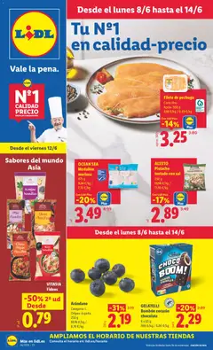 Vista previa del folleto de la tienda Lidl válido desde el 08/06/2026 