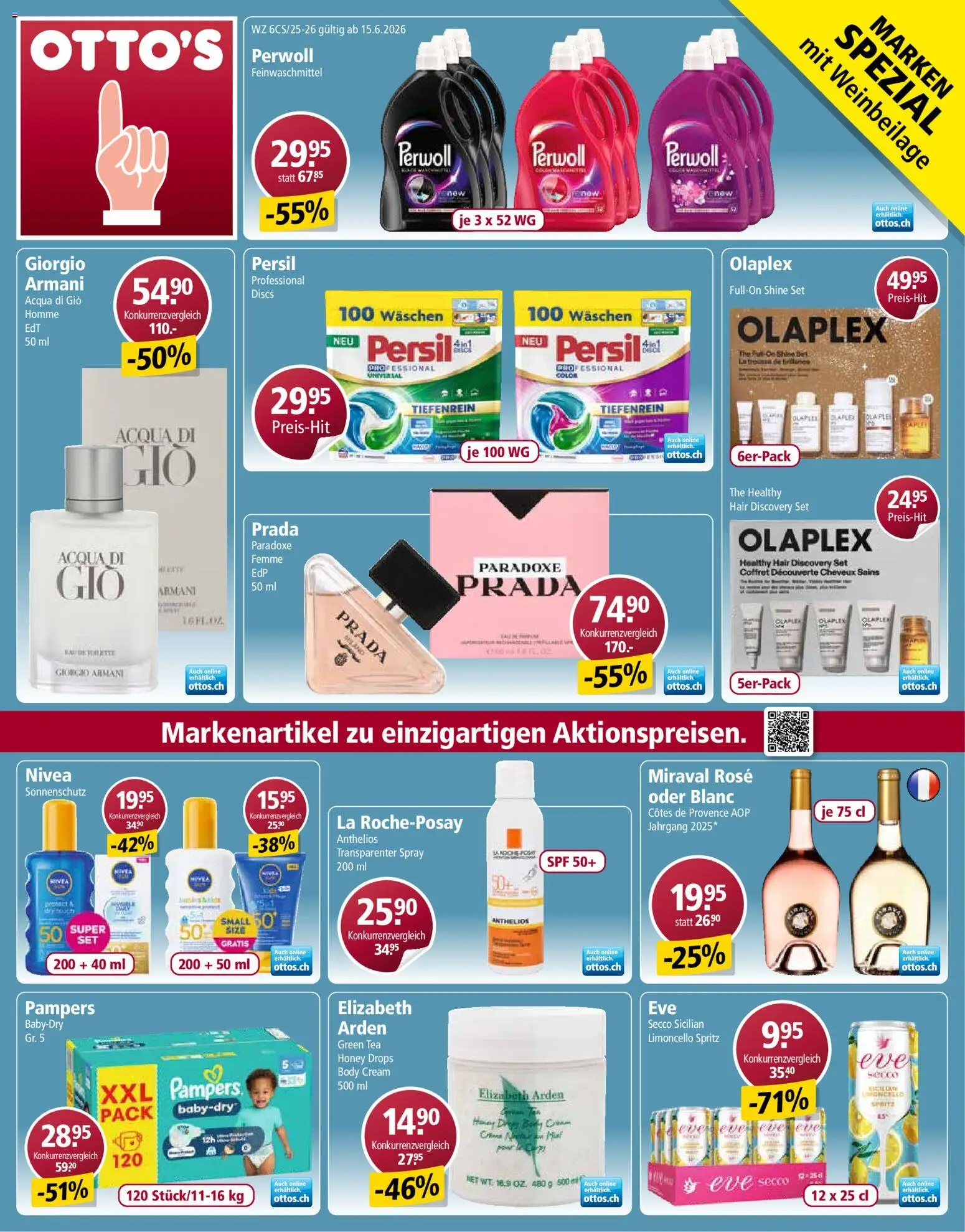Vorschau des Merkblatts Otto's aktionen Marken Spezial vom Shop Otto's gültig von 15.06.2026 bis 