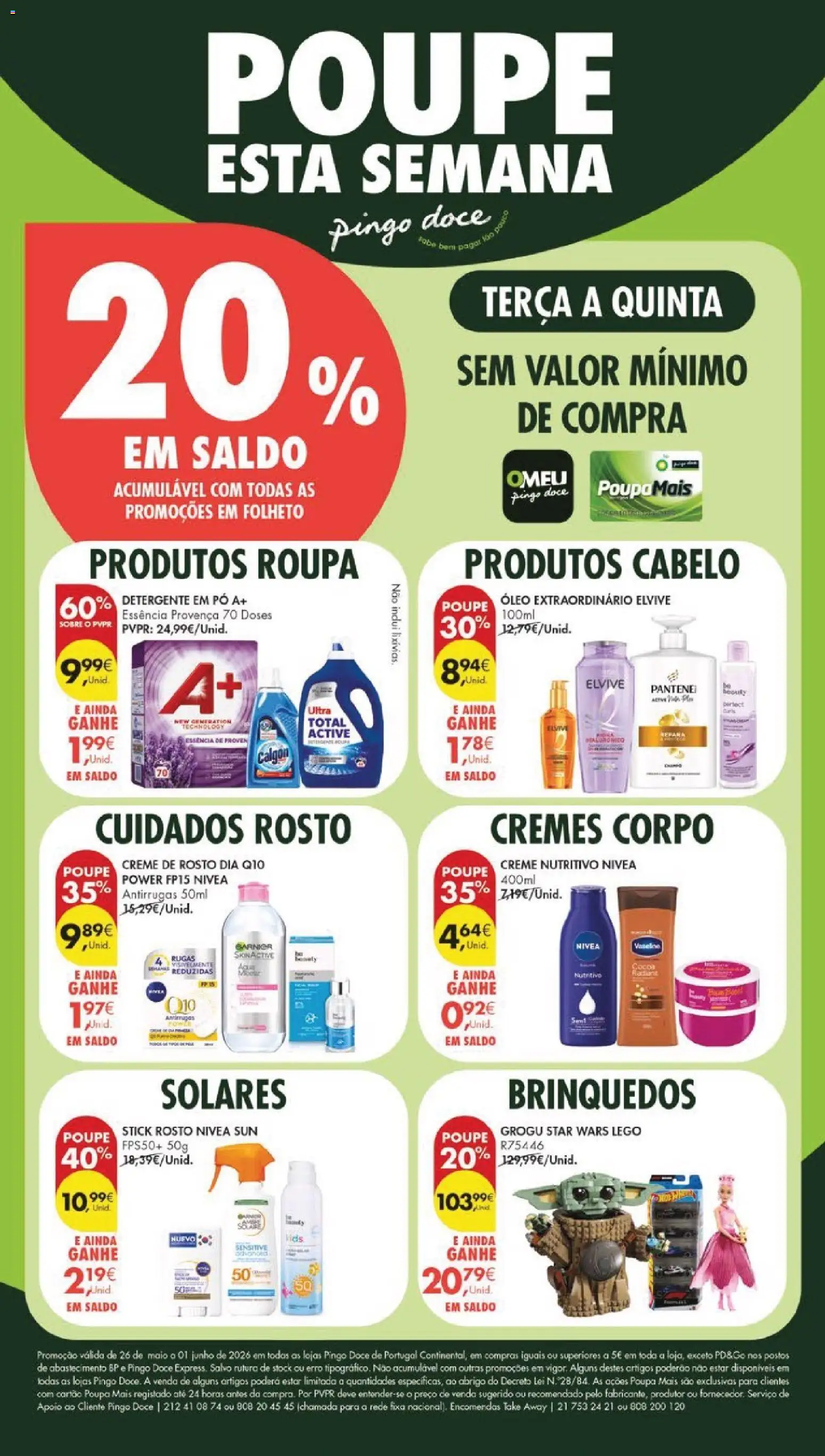 Pré-visualização do folheto da loja Pingo Doce válida a partir de 26/05/2026