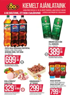 COOP Szolnok - COOP Szolnok akciós újság megtekintése, amely érvényes 2026.09.24.-től