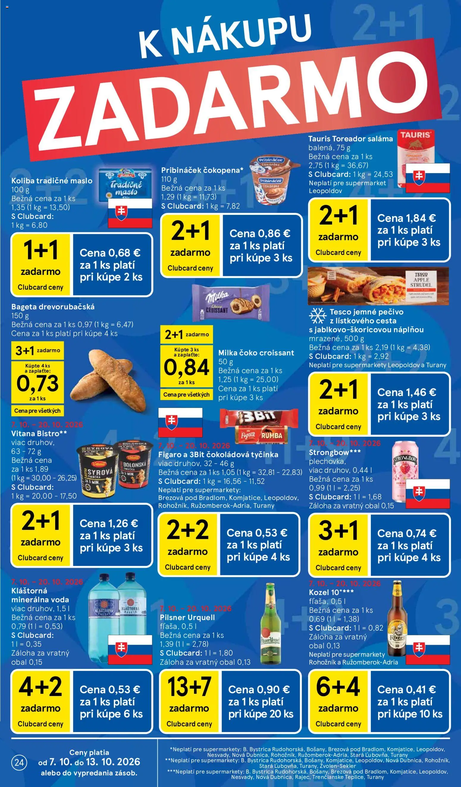 Náhľad Tesco letáku platného od 07.10.2026
