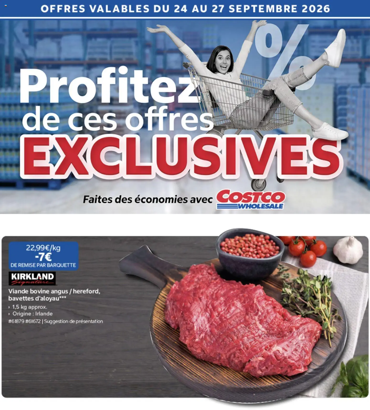 Prévisualisation de Costco Offres exclusives du magasin Costco formulaire valide 24/09/2026