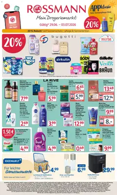 Vorschau von dem Prospekt des Geschäftes Rossmann, gültig ab dem 29.06.2026