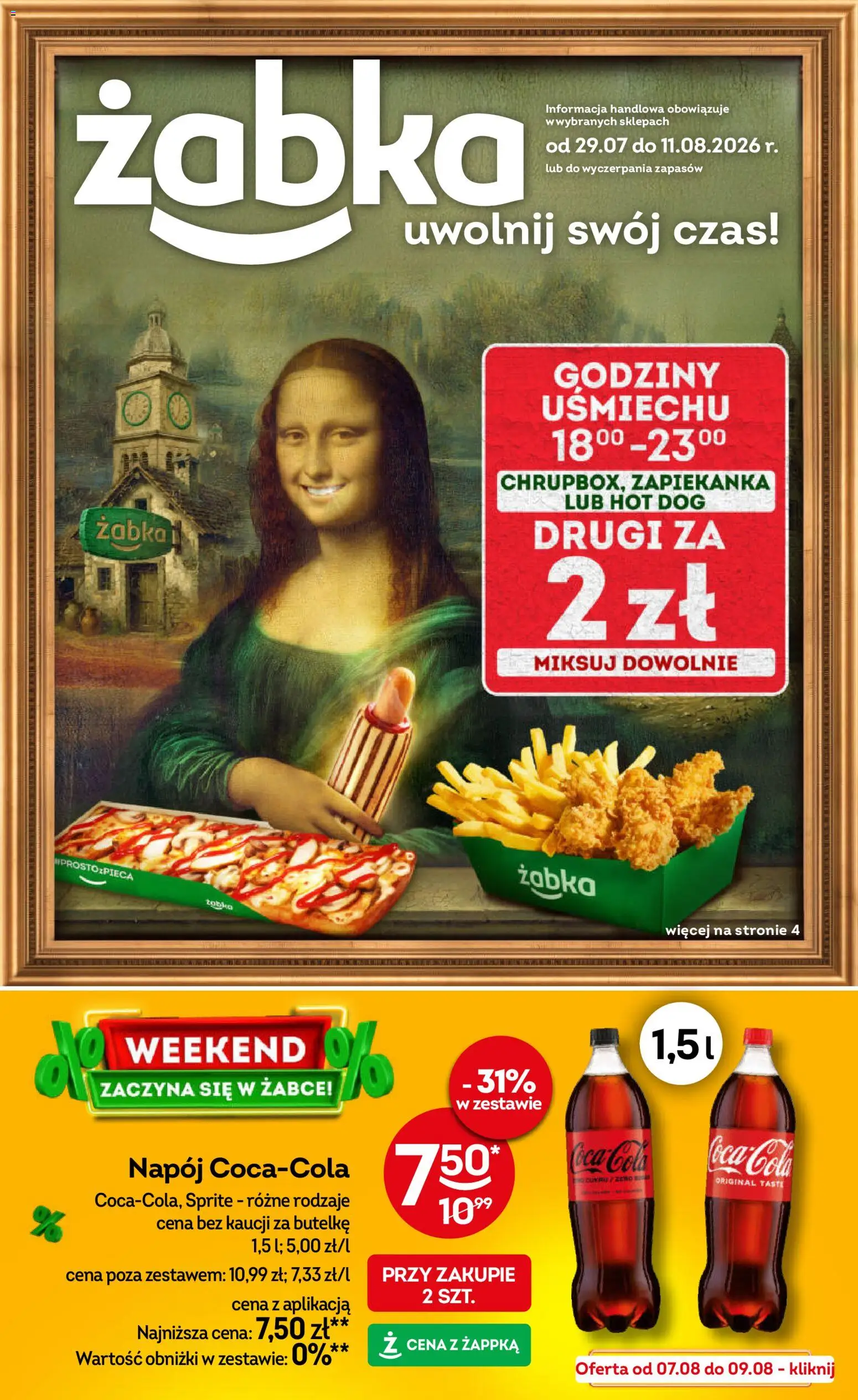 Pogląd gazetki "Żabka gazetka" ze sklepu Żabka ważnej od 29.07.2026
