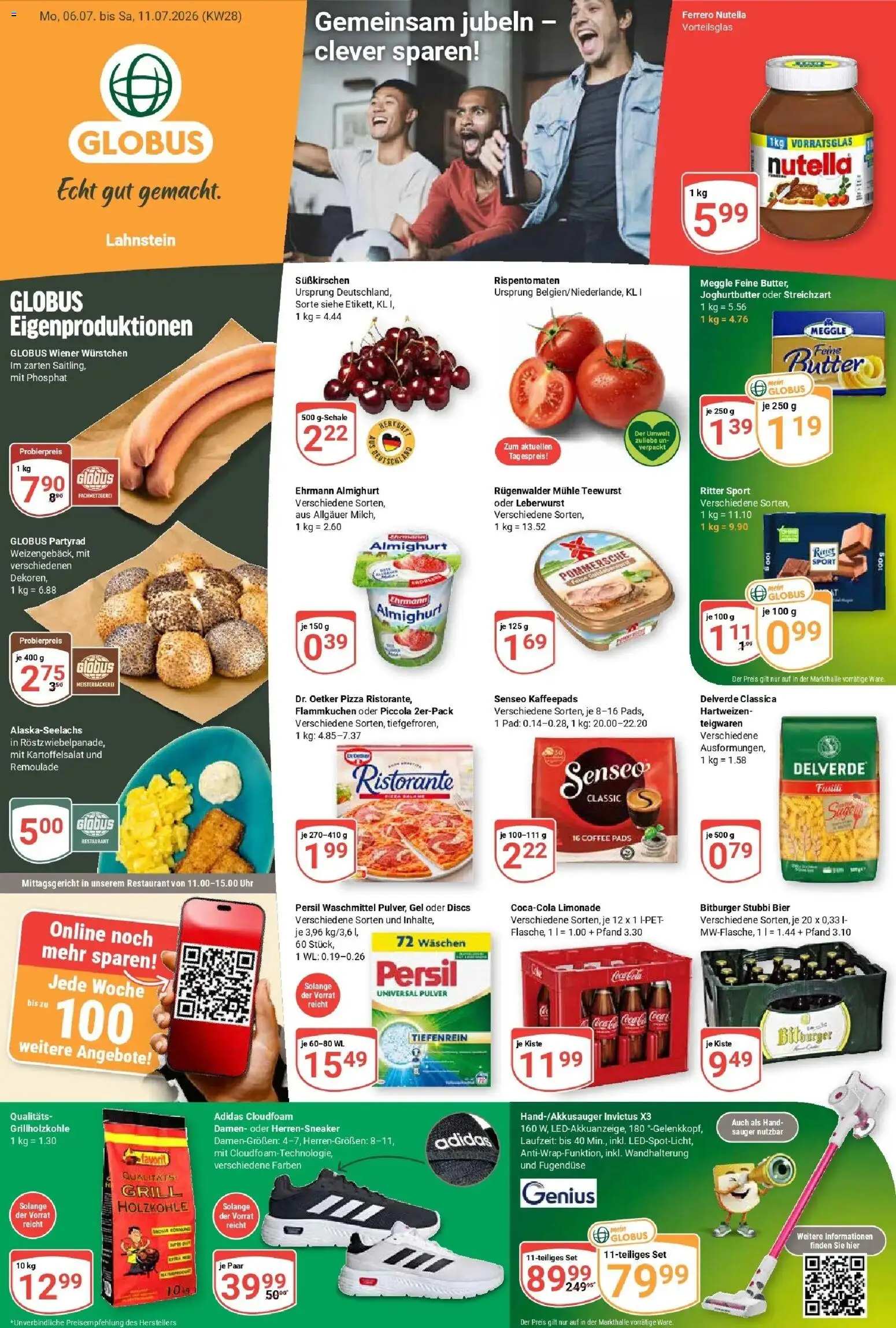 Vorschau von dem Prospekt des Geschäftes Globus, gültig ab dem 06.07.2026