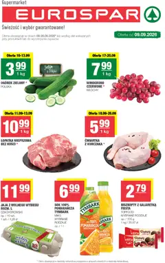 Pogląd gazetki "Spar gazetka - Eurospar" ze sklepu Spar ważnej od 09.09.2026