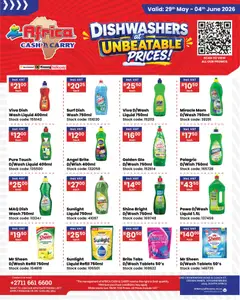 Preview of Africa Cash & Carry flyer valid from 29/05/2026