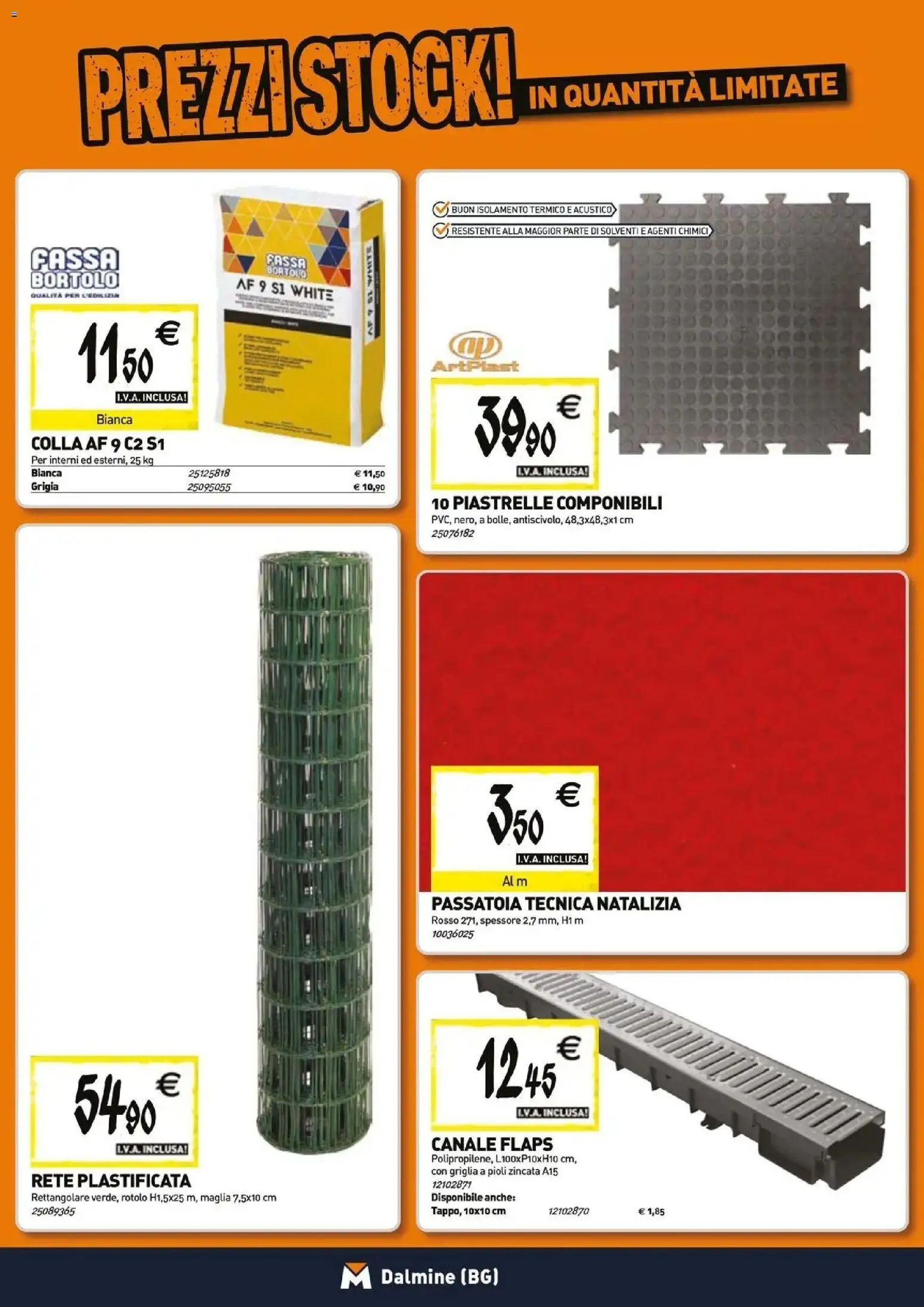 Anteprima dell'opuscolo TECNOMAT catalogo Dalmine dal negozio TECNOMAT valido da 29/10/2026