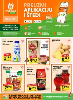 Pregled letka Studenac Katalog trgovine Studenac vrijedi od 28.10.2026