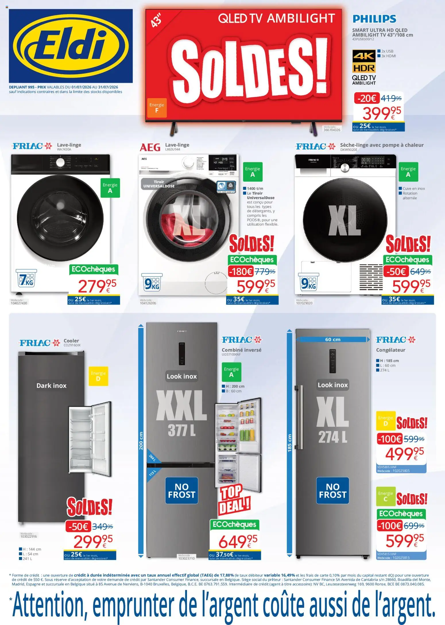 Voorbeeld van Eldi Publicité van winkel Eldi geldig vanaf 01/07/2026