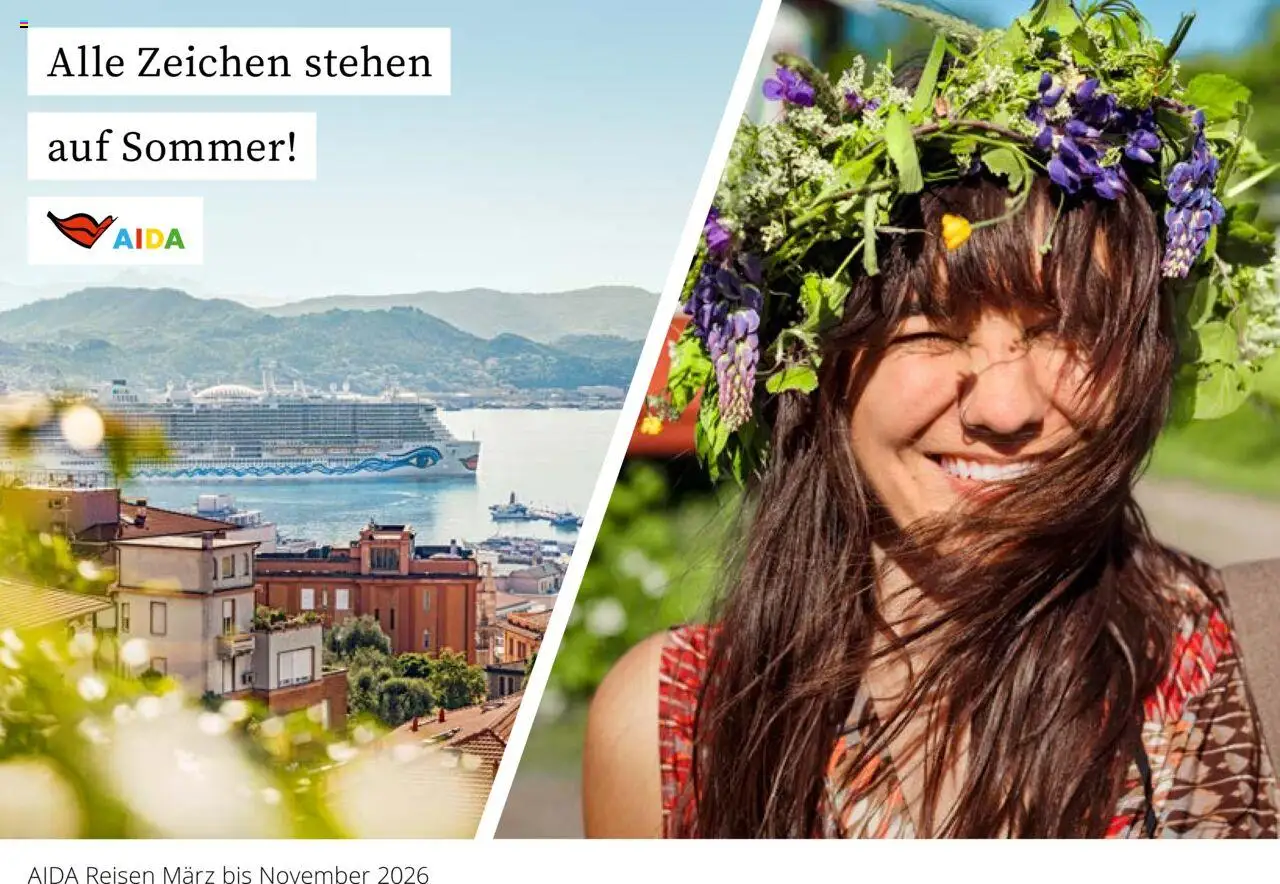 Vorschau von dem Prospekt des Geschäftes Aida, gültig ab dem 01.03.2026