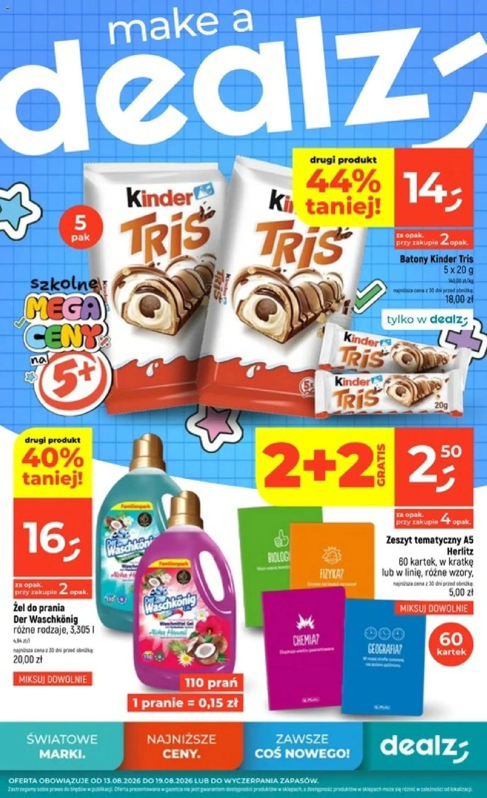 Pogląd gazetki "Dealz gazetka" ze sklepu Dealz ważnej od 13.08.2026