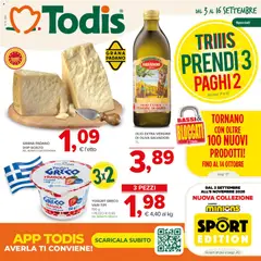 Anteprima dell'opuscolo Todis volantino Sicilia dal negozio Todis valido da 03/09/2026