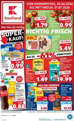 Vorschau von dem Prospekt des Geschäftes Kaufland, gültig ab dem 24.06.2026