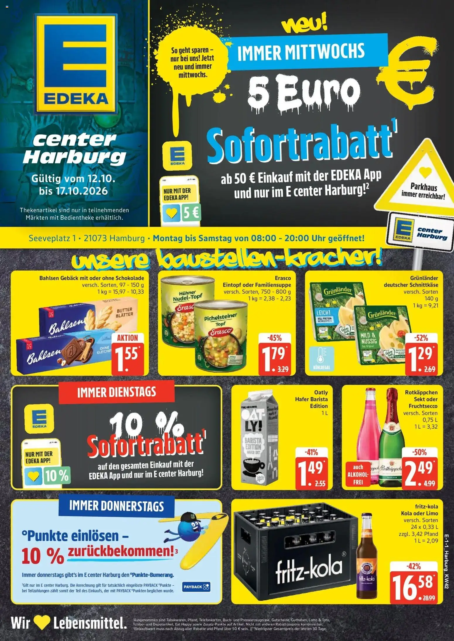 Vorschau von dem Prospekt des Geschäftes Edeka, gültig ab dem 12.10.2026