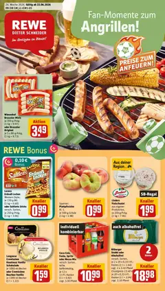 Vorschau von dem Prospekt des Geschäftes Rewe, gültig ab dem 21.06.2026