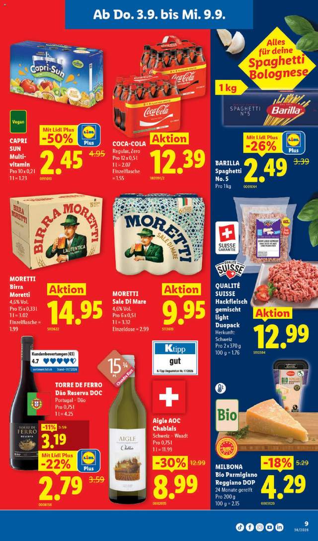 Neue Lidl Aktionen ab 03.09.