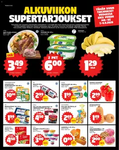 Kaupan Tokmanni Tokmanni - Ruokasanomat esikatselu, voimassa 07/09/2026