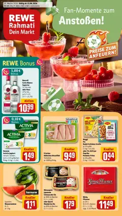 Vorschau von dem Prospekt des Geschäftes Rewe, gültig ab dem 14.06.2026