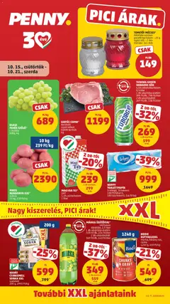 PENNY - PENNY akciós újság megtekintése, amely érvényes 2026.10.15.-től