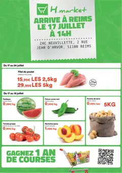 Prévisualisation de Hmarket catalogue du magasin Hmarket formulaire valide 17/07/2026