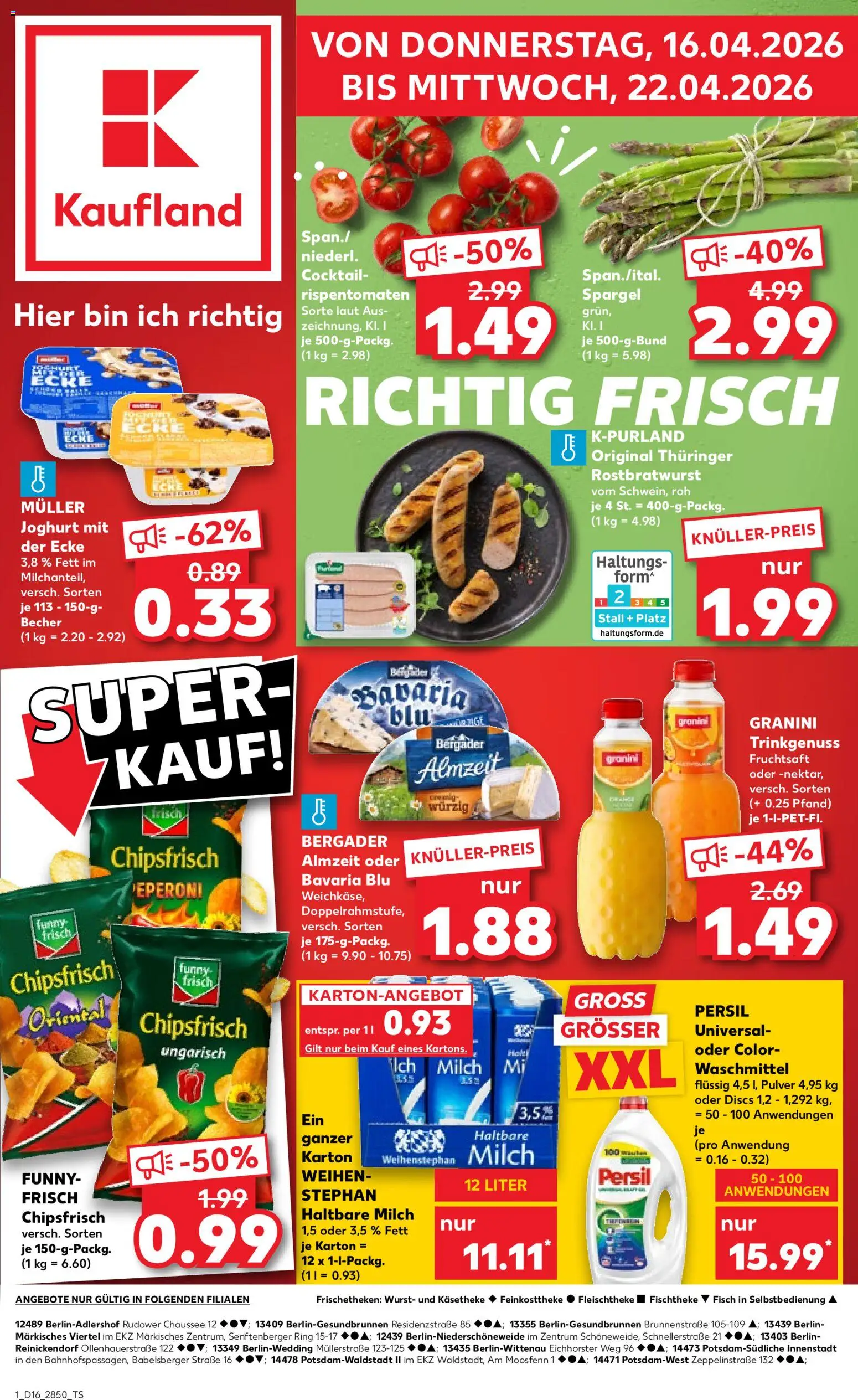 Wunderschãne Kaufland Weimar Prospekt Bild